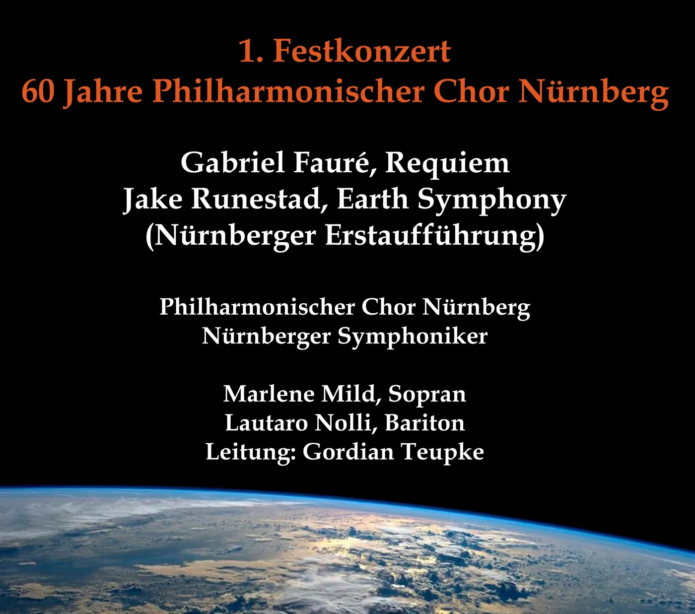 1. Festkonzert 60 Jahre Philharmonischer Chor Nürnberg